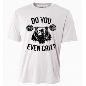 Do You Even Crit Funny Design Cooling Performance Crew T-Shirt