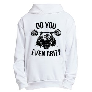 Do You Even Crit Funny Design Urban Pullover Hoodie