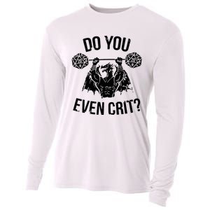 Do You Even Crit Funny Design Cooling Performance Long Sleeve Crew