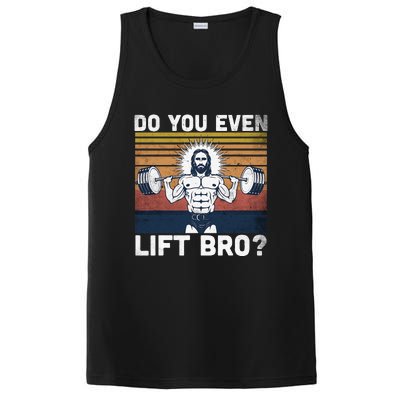 Do You Even Lift Bro Jesus Gym Shoes PosiCharge Competitor Tank