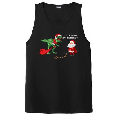 Did You Eat My Reindeer Dinosaur Cool Gift Funny Christmas Xmas Cool Gift PosiCharge Competitor Tank