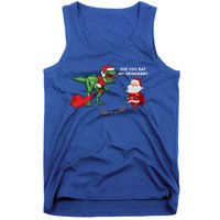 Did You Eat My Reindeer Dinosaur Cool Gift Funny Christmas Xmas Cool Gift Tank Top