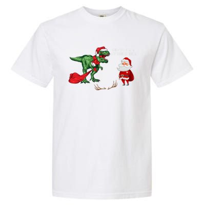 Did You Eat My Reindeer Dinosaur Cool Gift Funny Christmas Xmas Cool Gift Garment-Dyed Heavyweight T-Shirt