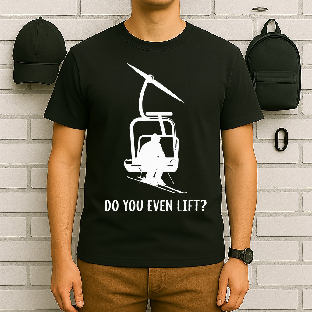 Do You Even Lift Ski T-Shirt