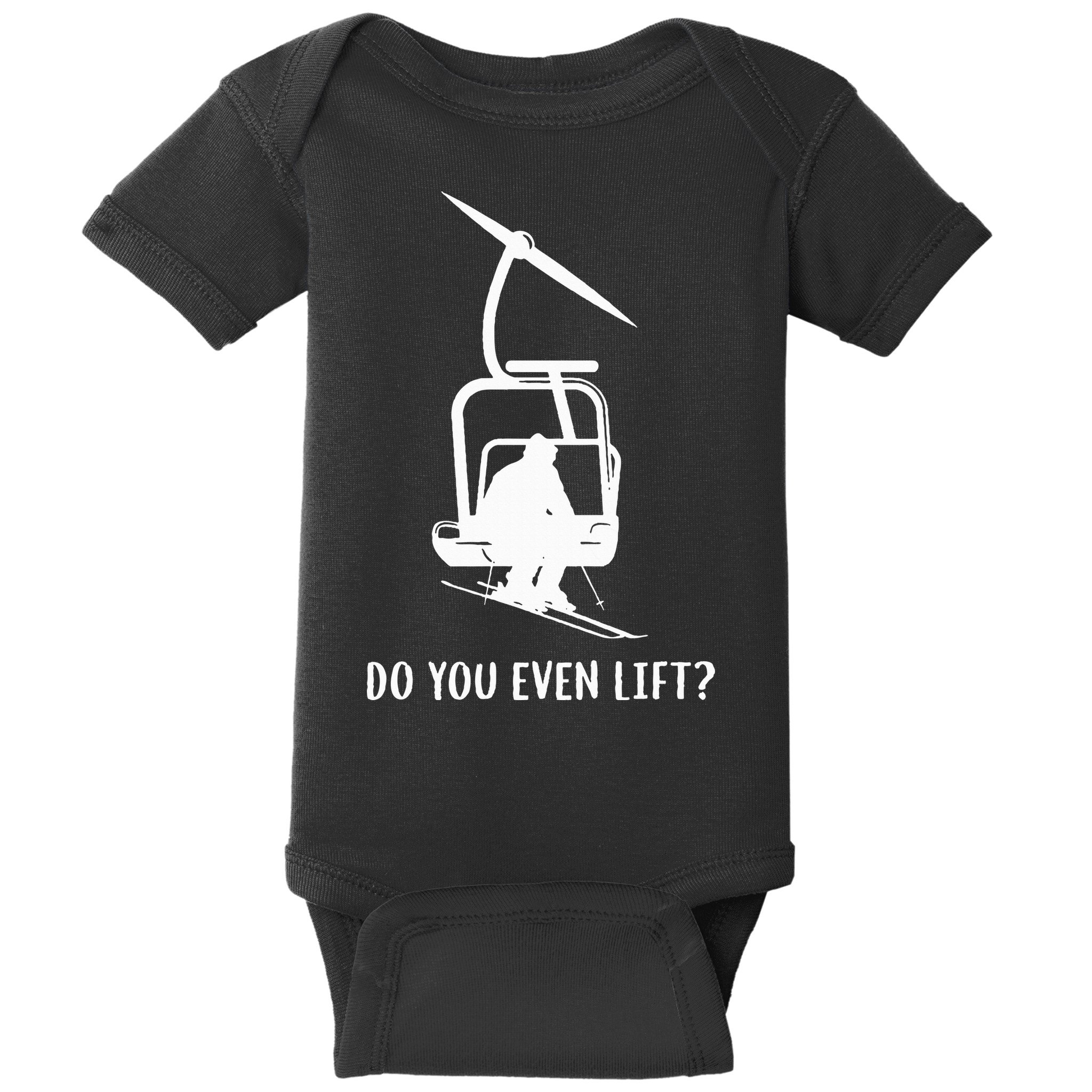 Do You Even Lift Ski Baby Bodysuit