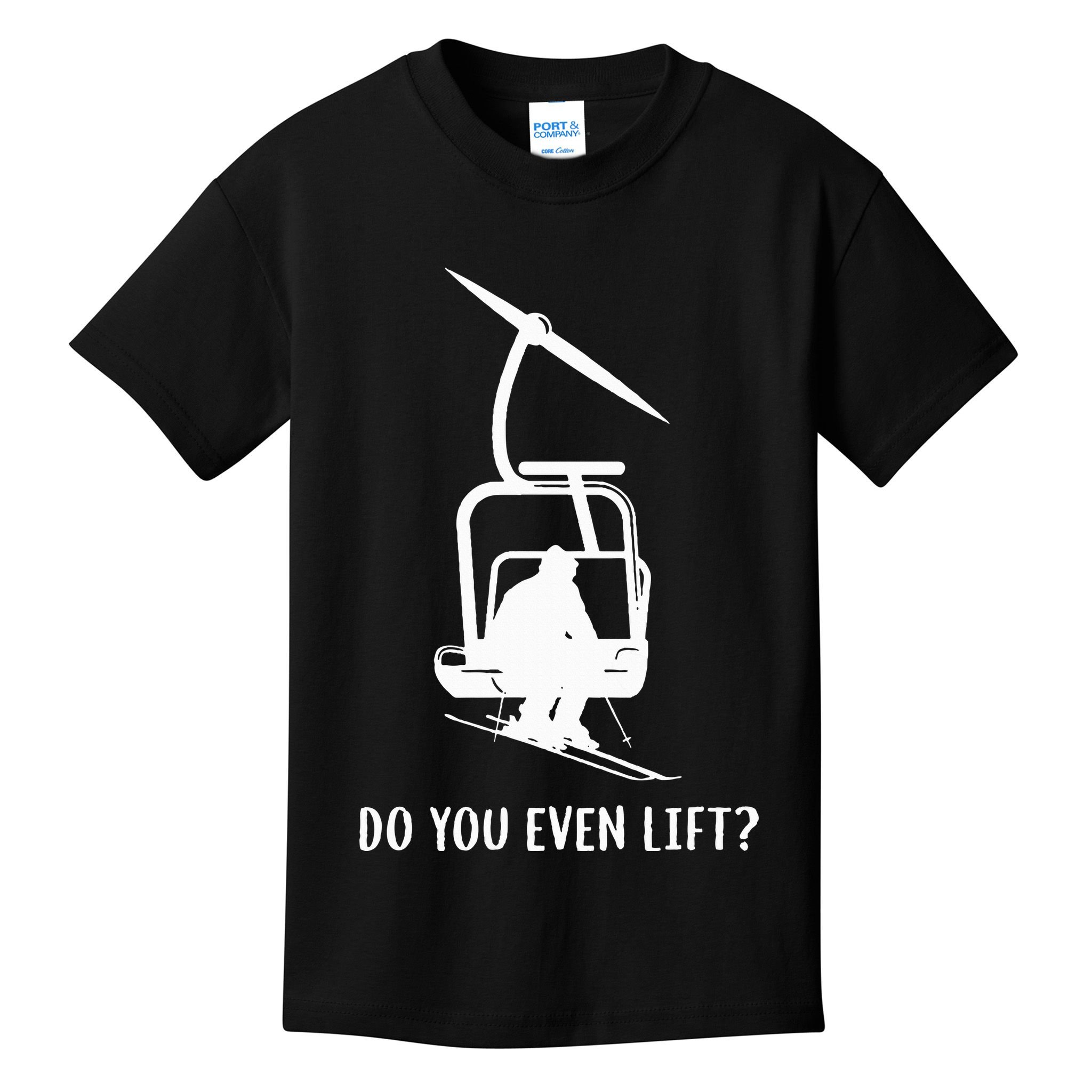 Do You Even Lift Ski Kids T-Shirt