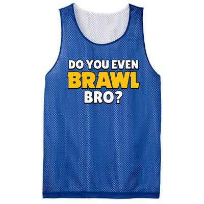 Do You Even Brawl Bro Mesh Reversible Basketball Jersey Tank