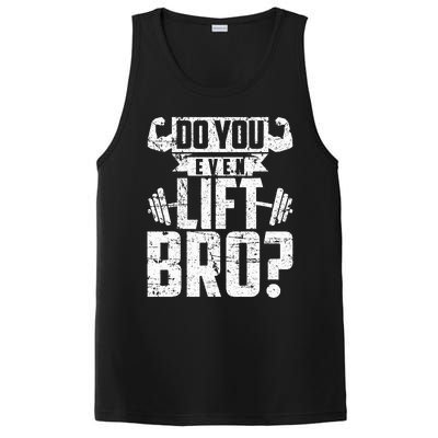 Do You Even Lift Bro Funny Gym PosiCharge Competitor Tank