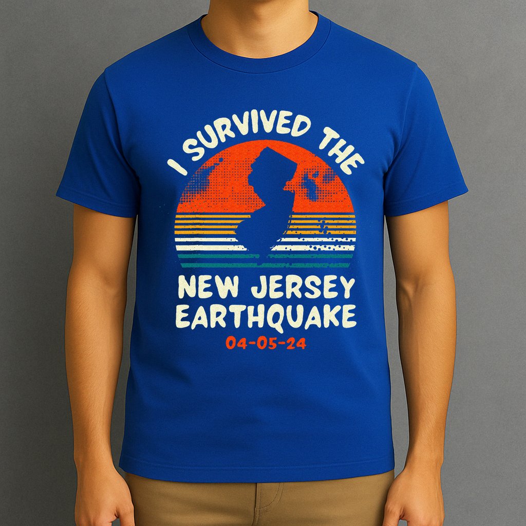 Did You Feel That New Jersey Earthquake April 5 2024 T-Shirt