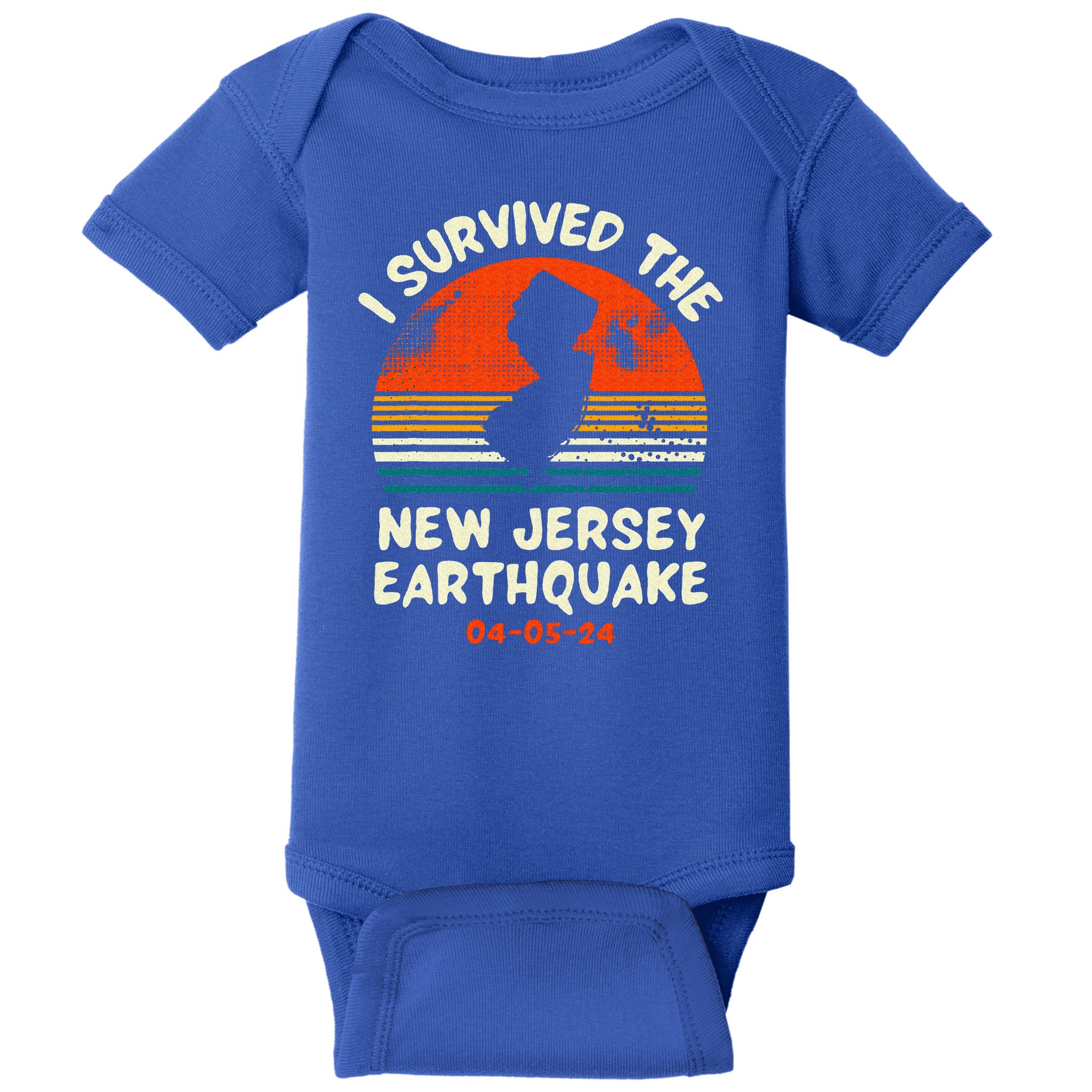 Did You Feel That New Jersey Earthquake April 5 2024 Baby Bodysuit