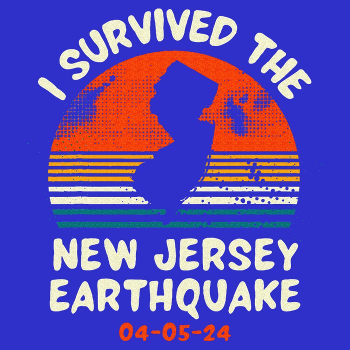 Did You Feel That New Jersey Earthquake April 5 2024 Kids T-Shirt
