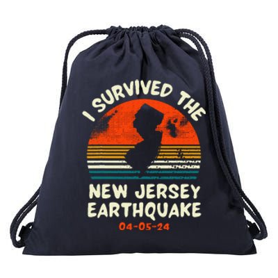 Did You Feel That New Jersey Earthquake April 5 2024 Drawstring Bag