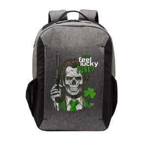 Do You Feel Lucky Punk Funny St Patricks Day Vector Backpack