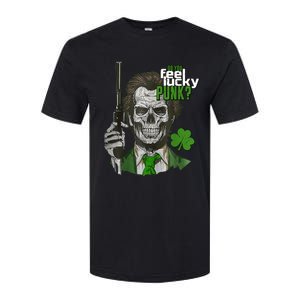 Do You Feel Lucky Punk Funny St Patricks Day Softstyle CVC T-Shirt