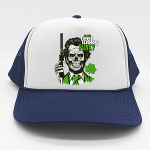 Do You Feel Lucky Punk Funny St Patricks Day Trucker Hat