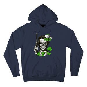 Do You Feel Lucky Punk Funny St Patricks Day Tall Hoodie