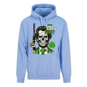 Do You Feel Lucky Punk Funny St Patricks Day Unisex Surf Hoodie