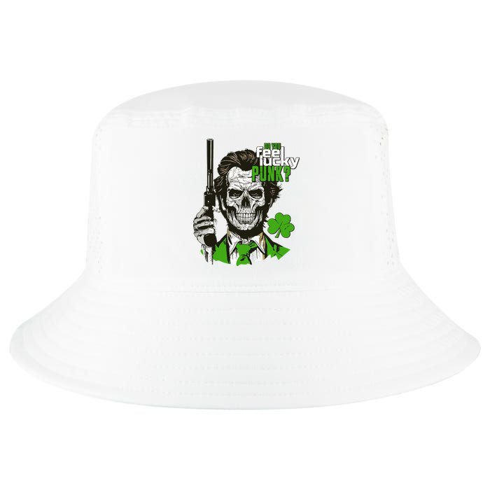 Do You Feel Lucky Punk Funny St Patricks Day Cool Comfort Performance Bucket Hat