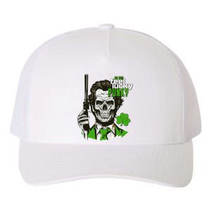 Do You Feel Lucky Punk Funny St Patricks Day Yupoong Adult 5-Panel Trucker Hat