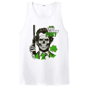 Do You Feel Lucky Punk Funny St Patricks Day PosiCharge Competitor Tank