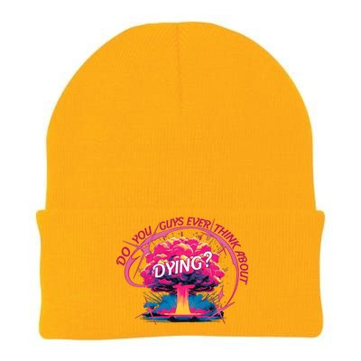 Do You Guys Ever Think About Dying Doll Bar Bie Knit Cap Winter Beanie