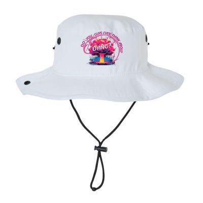 Do You Guys Ever Think About Dying Doll Bar Bie Legacy Cool Fit Booney Bucket Hat