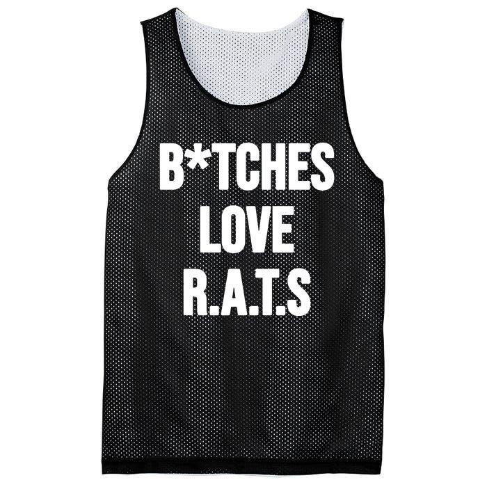 Do You Get It Yet Bitches Love Rats Mesh Reversible Basketball Jersey Tank