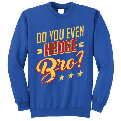 Do You Hedge Bro Funny Sports Gambler Bettor Wager Parlay Meaningful Gift Sweatshirt