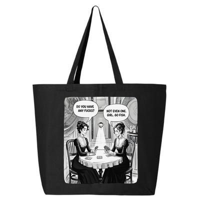 Do You Have Any Fucks Go Fish Girl Funny Women Playing 25L Jumbo Tote