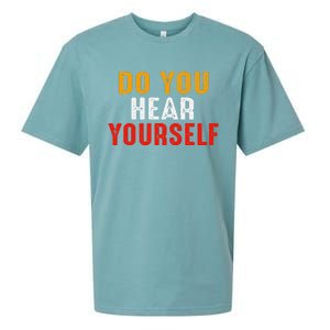 Do You Hear Yourself Vance 2024 Interviewer Trump Vance Sueded Cloud Jersey T-Shirt