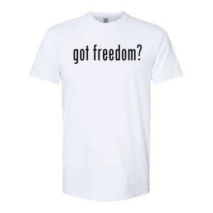 Do You Have Freedom? First Freedom Of Change Of Languages Gift Softstyle CVC T-Shirt