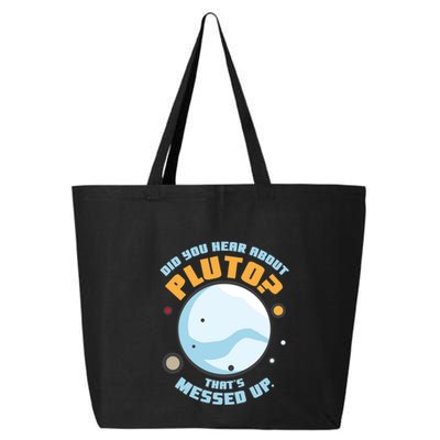 Did You Hear About Pluto ThatS Messed Up 25L Jumbo Tote