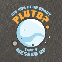 Did You Hear About Pluto ThatS Messed Up Cotton Canvas Backpack