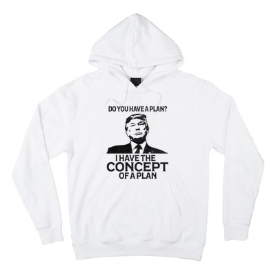 Do You Have A Plan I Have The Concept Of A Plan Premium Hoodie