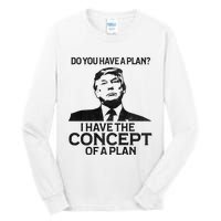 Do You Have A Plan I Have The Concept Of A Plan Premium Tall Long Sleeve T-Shirt