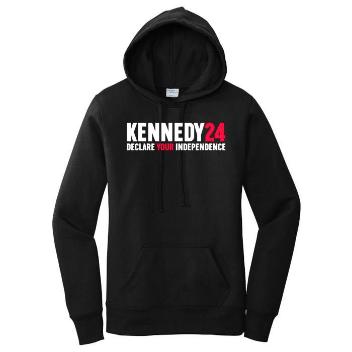 Declare Your Independence Kennedy 24 Women's Pullover Hoodie