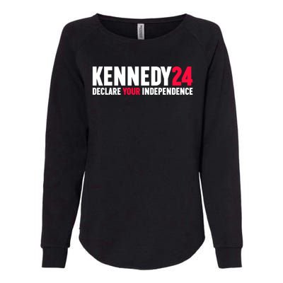 Declare Your Independence Kennedy 24 Womens California Wash Sweatshirt