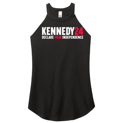 Declare Your Independence Kennedy 24 Women's Perfect Tri Rocker Tank