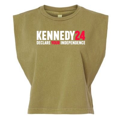 Declare Your Independence Kennedy 24 Garment-Dyed Women's Muscle Tee