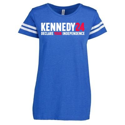 Declare Your Independence Kennedy 24 Enza Ladies Jersey Football T-Shirt