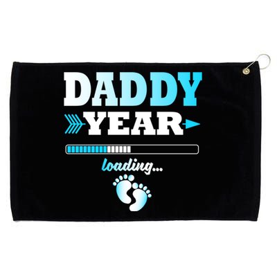 Daddy Year Is Loading Expectant Father Offspring Gift Grommeted Golf Towel