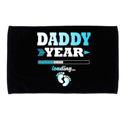 Daddy Year Is Loading Expectant Father Offspring Gift Microfiber Hand Towel