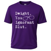 Dwight You Ignorant Slut Cooling Performance Crew T-Shirt