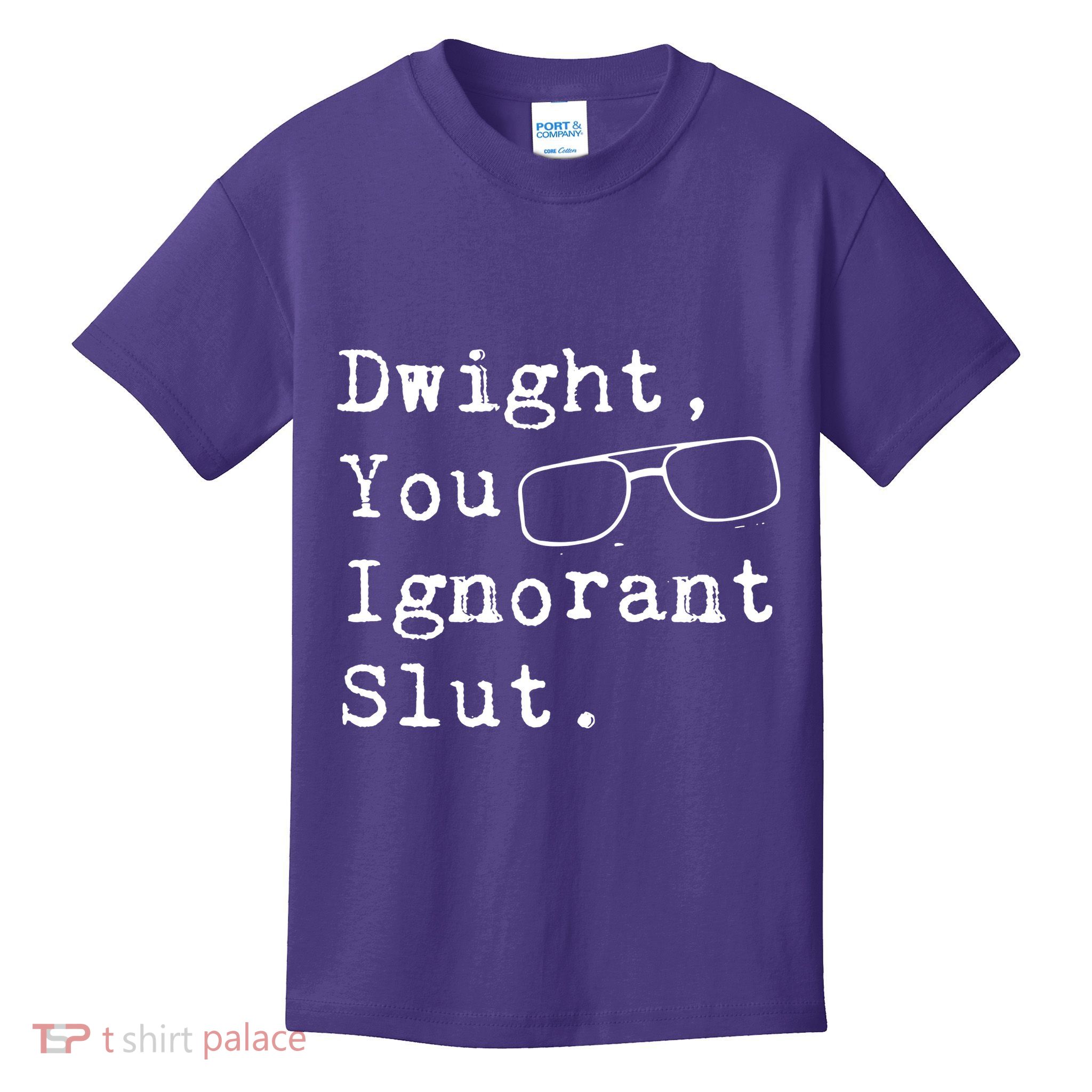 Dwight You Ignorant Slut Kids T-Shirt