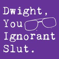 Dwight You Ignorant Slut Kids T-Shirt