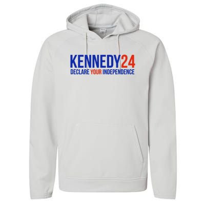 Declare Your Independence Kennedy 2024 Performance Fleece Hoodie