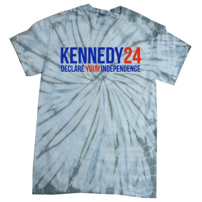 Declare Your Independence Kennedy 2024 Tie-Dye T-Shirt