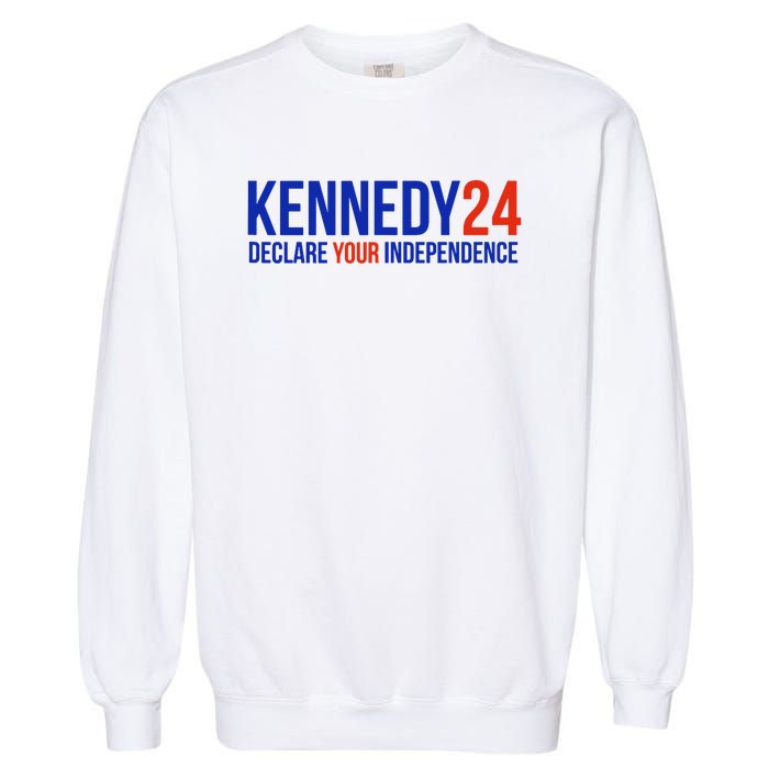 Declare Your Independence Kennedy 2024 Garment-Dyed Sweatshirt