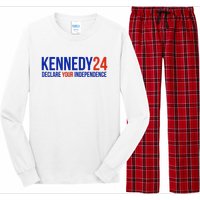 Declare Your Independence Kennedy 2024 Long Sleeve Pajama Set