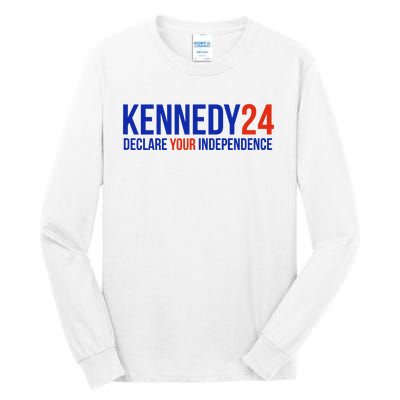 Declare Your Independence Kennedy 2024 Tall Long Sleeve T-Shirt